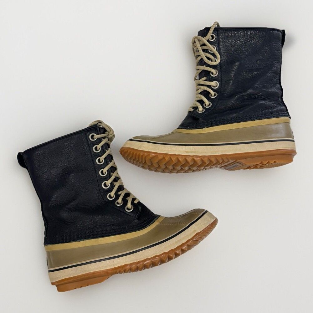 SOREL Boots Womens Size 8 1964 Premium CVS Insulated Waterproof Snow Duck